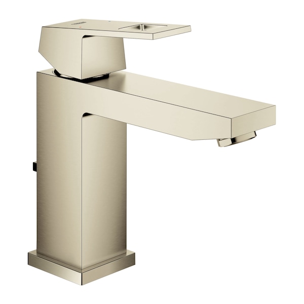 Single Hole Single-Handle M-Size Bathroom Faucet 1.2 Gpm, Brushed Nickel